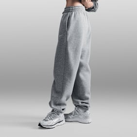 Nike   Sportswear Phoenix Fleece High-Waisted Oversized Sweatpants szary