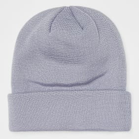 SNIPES Woven Label Basic Logo Beanie morado