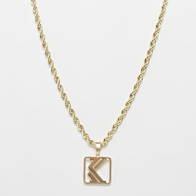 Karl Kani OG Charm Helix Chain goud