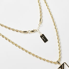 Karl Kani OG Charm Helix Chain goud