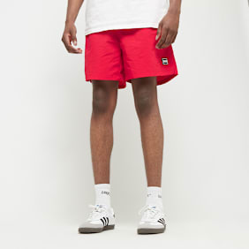 Urban Classics Block Swim Shorts rood