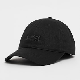 SNIPES Slanted Logo Contrast Strap Baseball Cap schwarz