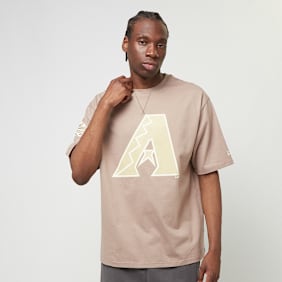 New Era World Series BP Oversized Tee Arizona Diamondbacks bege