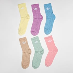 adidas Originals Trefoil Crew Socks (6 Pack) višebojno