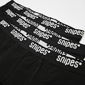 SNIPES 3 PACK - Black Tabe Brief Boxershorts Schwarz