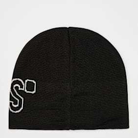SNIPES Outline Logo Essential Skully Beanie preto