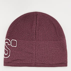SNIPES Outline Logo Essential Skully Beanie rot