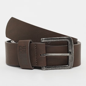 Urban Classics Leather Imitation Belt marrón