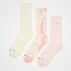 New Balance 3 PACK - Embroidery Logo + Tie Dye Crew višebojno