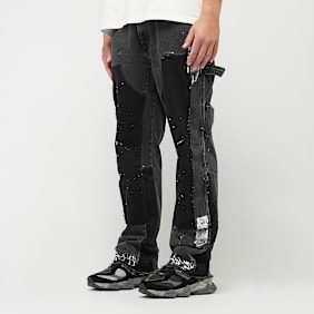 2Y STUDIOS Nardin Carpenter Straight Jeans siva