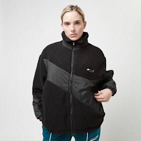 Pegador Teddy Fabric Mix Jacket zwart