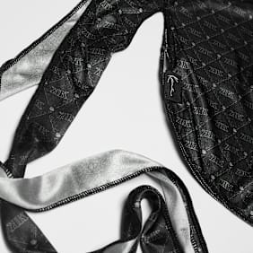 Karl Kani Monogram All Over Print Durag negro