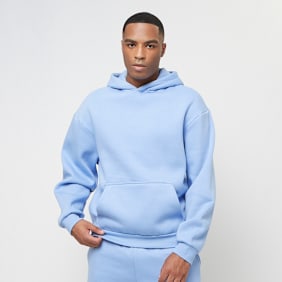 Urban Classics Fluffy Hoody bleu