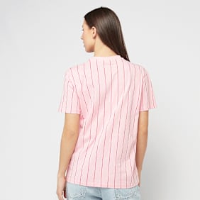 Karl Kani Signature Pinstripe Oversized Tee rose