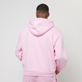 Urban Classics Fluffy Zip Hoody rosa