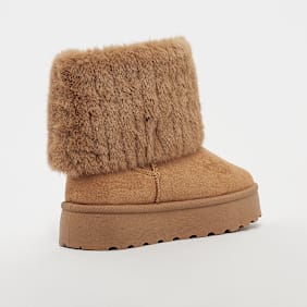 Decibel Pipah Fur Boot beige