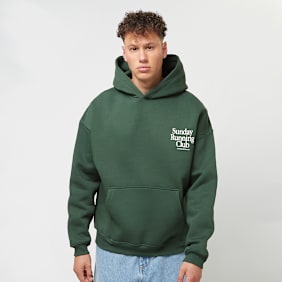 Another Cotton Lab Sunday Running Club Oversized Hoodie grün
