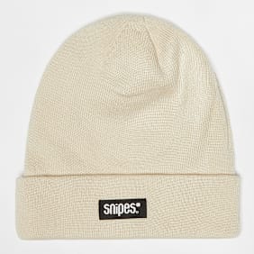 SNIPES Woven Basic Logo Beanie beige