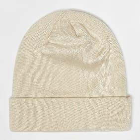 SNIPES Woven Basic Logo Beanie beige
