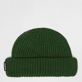 SNIPES Woven Flag Label Basic Fisherman Beanie grün