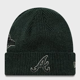New Era Beanie WS Patch MLB Atlanta Braves verde