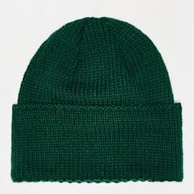 New Era Wide Cuff Beanie grün