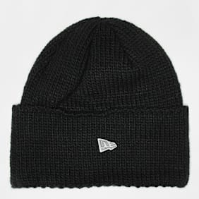 New Era Wide Cuff Beanie crna