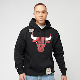 Mitchell & Ness NBA Chicago Bulls Logo Hoody noir