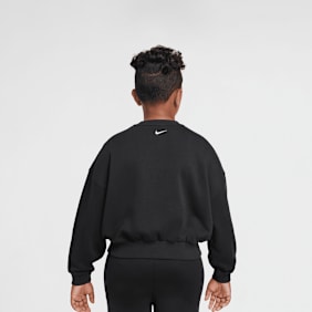 Nike   Sportswear Club French Terry Boxy Crew Graphics Star zwart