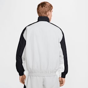 Nike Club Woven Oversized Track Jacket grau