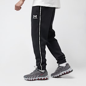 Under Armour Icon Fleece Joggger Taping zwart