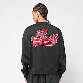 Mitchell & Ness NBA Oversweep Crewneck Sweater Chicago Bulls preto