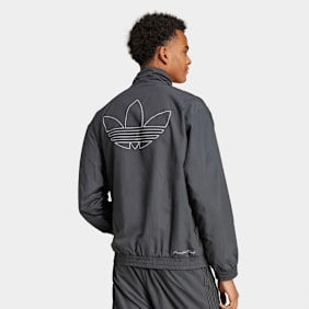 adidas Originals adicolor Woven Firebird Trainingsjacke grau