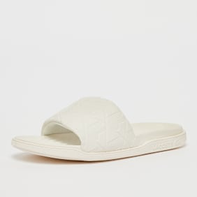 Lacoste Serve Slide Dual Monogram blanc