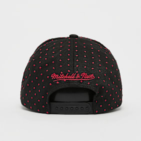 Mitchell & Ness Polka Polka Pro Snapback NBA Chicago Bulls preto
