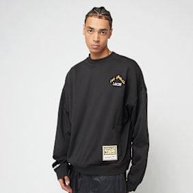 Mitchell & Ness NBA Oversweep Crewneck Sweater LA Lakers noir