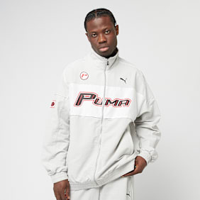 PUMA SDS Relaxed Graphic Track Jacket WV gris