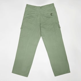 Karl Kani OG K Slanted Pocket Cargo Pants Junior zelena