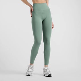 New Balance Sleek High Rise Legging 27" zelena