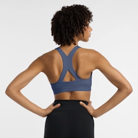 New Balance Essential Train Bra blu