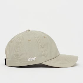 SNIPES Basic Logo Ripstop Baseball Cap beige