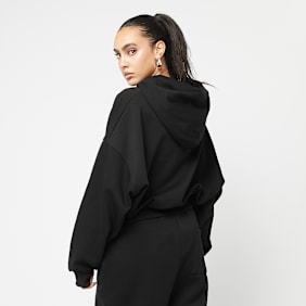 SNIPES Small Logo Essential Oversized Zip Hoodie schwarz