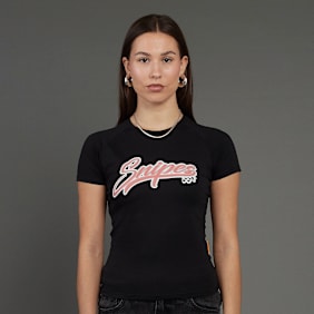 SNIPES Snipes Varsity Raglan Tight Tee zwart