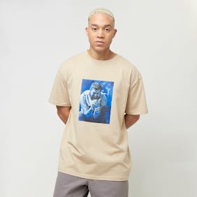 Upscale by Mister Tee Post Malone Tracklist Oversize Tee beige