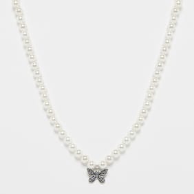 fainz 925 Butterfly Pearl Chain srebrna