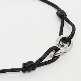 fainz Pairity Bracelet Steel schwarz