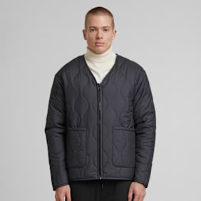 Urban Classics Padded Quilting Jacket schwarz