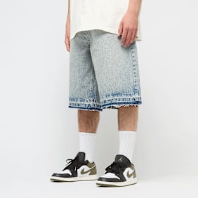 2Y STUDIOS Joran Open Hem Baggy Shorts blauw