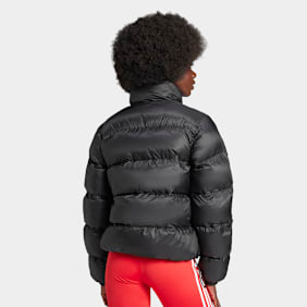adidas Originals adicolor Short Puffer Jacket schwarz