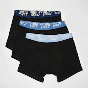 SNIPES 3 PACK - Contrast Tape  Briefs Boxershorts preto